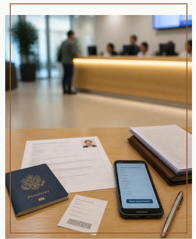 Запись в визовый центр в Новосибирске для подачи документов