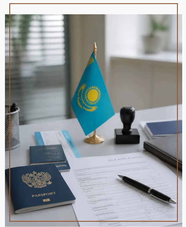 Оформление визы в Казахстан для поездки и работы в Новосибирске