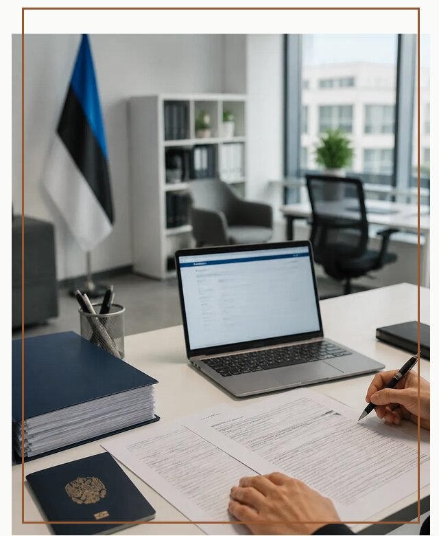 Оформление ВНЖ в Эстонии для переезда и легального проживания в Новосибирске