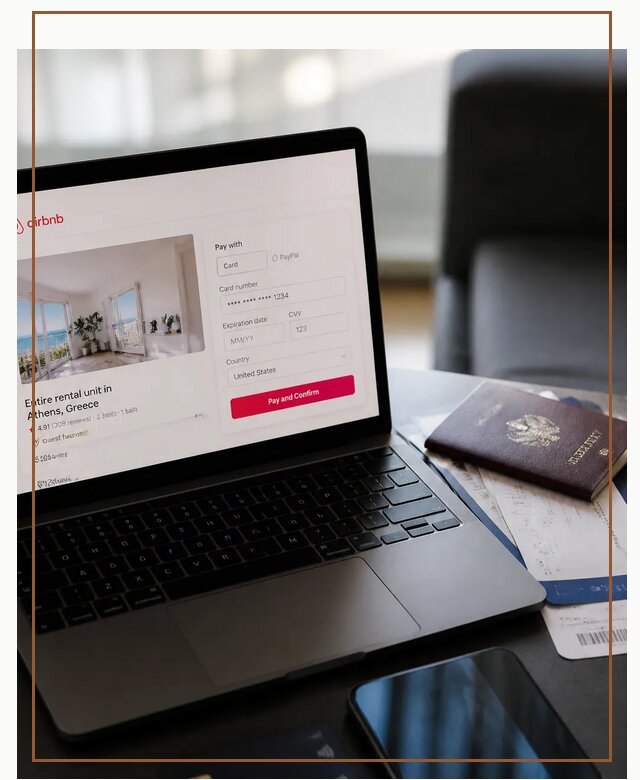 Оплата бронирования Airbnb онлайн для проживания в Новосибирске